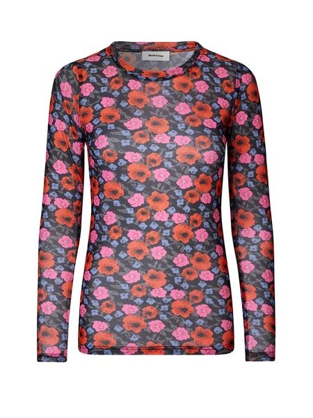 MODSTRÖM 56672 BINNAMD PRINT TOP 11457 FLOWER BLUSH