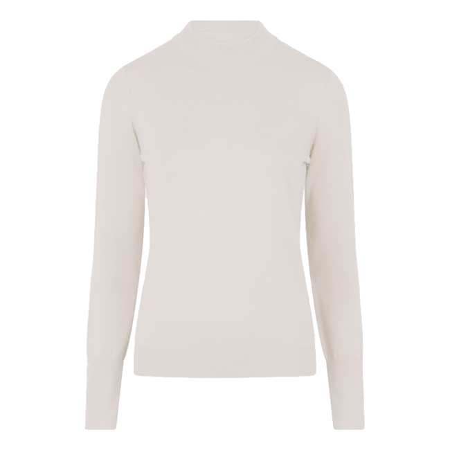 ESQUALO W22.07727 Sweater basic buttons off white