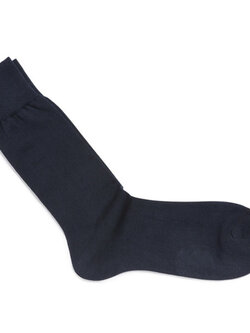 CARLO LANZA Donkerblauwe katoenen herensokken 100-224| Carlo Lanza