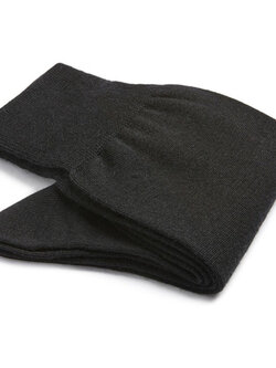 CARLO LANZA Zwarte wollen herensokken 200-297| Carlo Lanza