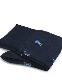 CARLO LANZA Herensokken blauwe scooter 500-59 | Carlo Lanza