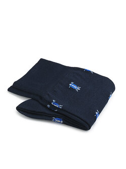 CARLO LANZA Herensokken blauwe scooter 500-59 | Carlo Lanza