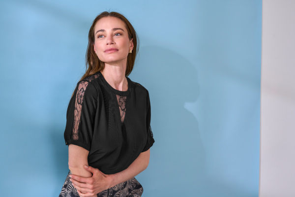 CULTURE 50109266 Asmine ss blouse serenity