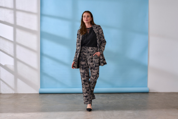 CULTURE 50109266 Asmine ss blouse serenity