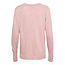 CULTURE 50109309 Annemarie button pullover pale mauve mel