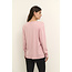 CULTURE 50109309 Annemarie button pullover pale mauve mel