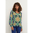 CREAM 10610978 Crcarolina blouse floral tropical blu