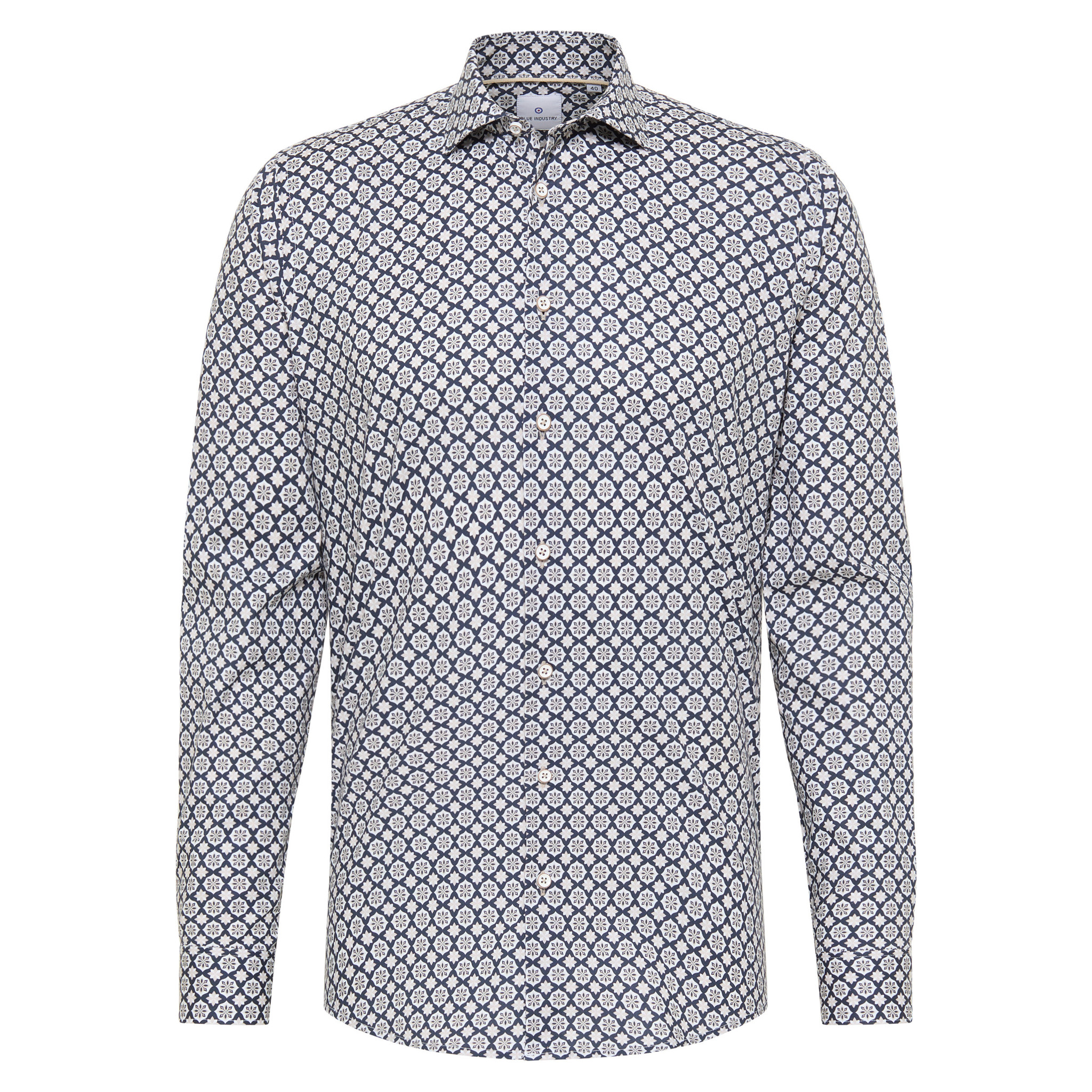 BLUE INDUSTRY 2811.31 Shirt poplin khaki