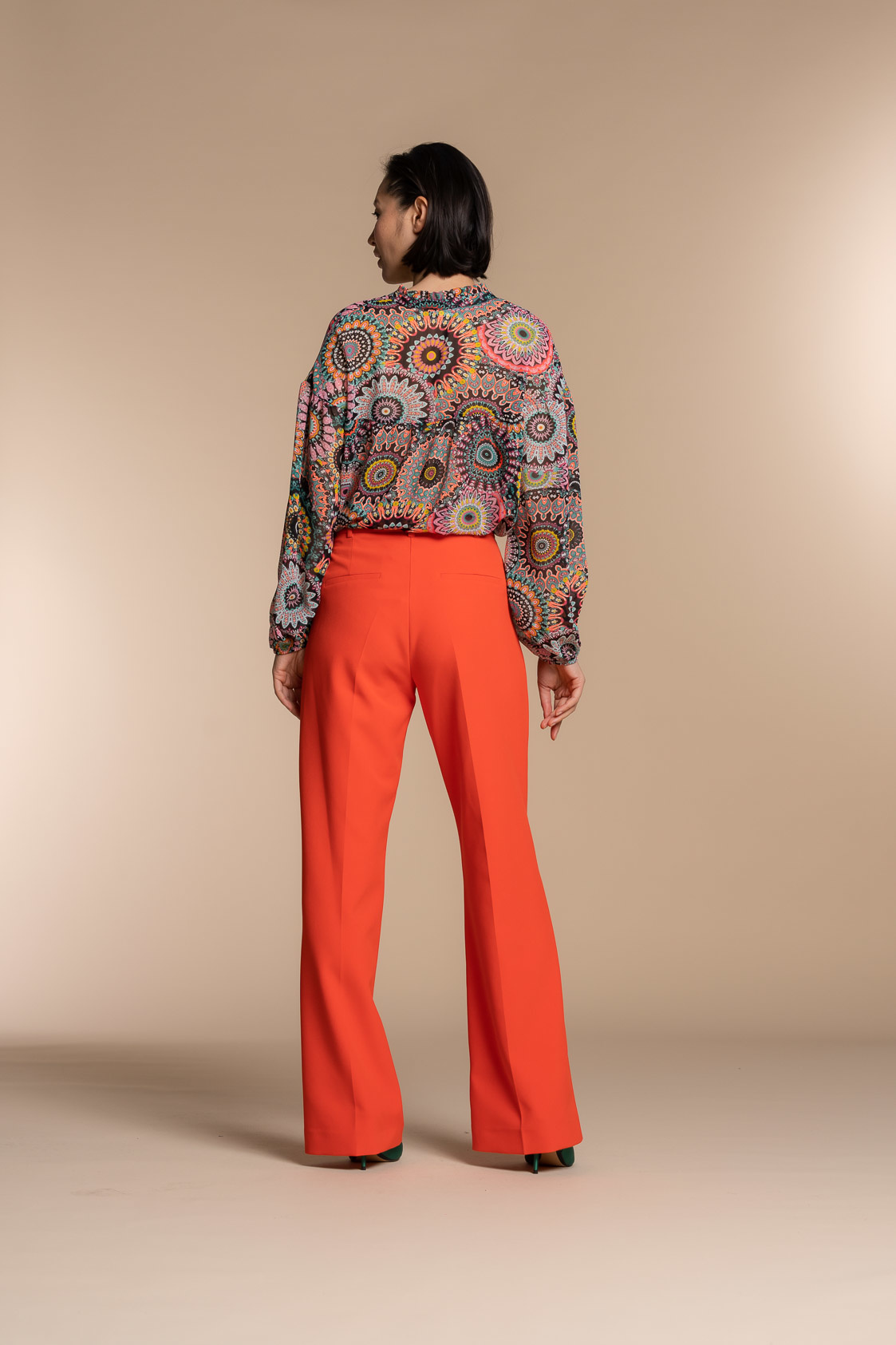 GEISHA 33269-20 Top black-pinkcombi