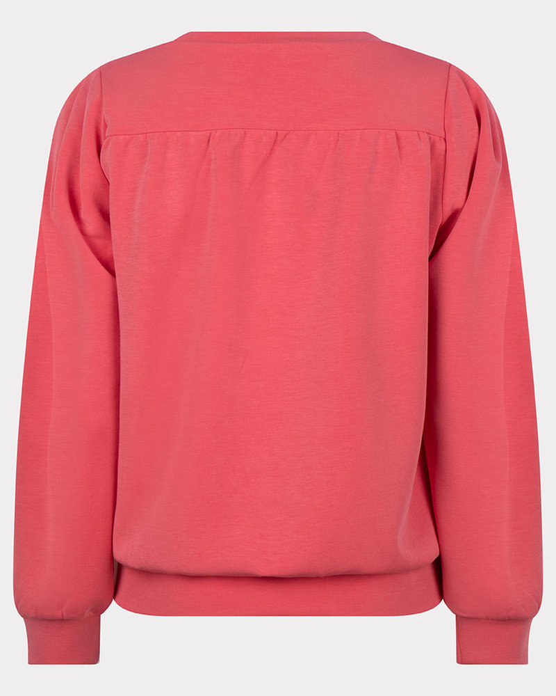 ESQUALO SP23.05001 Sweater r-neck modal pink