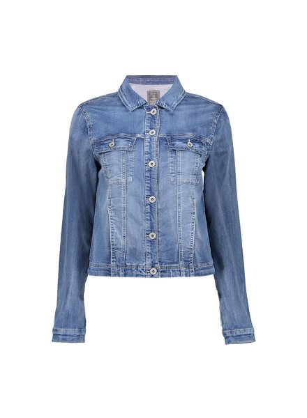 GEISHA 35008-10 Jeans jacket midbluedenim