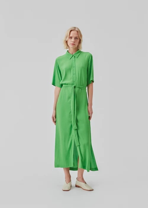 MODSTRÖM 56812 Cashmd long dress classic green