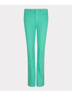 ESQUALO SP23.12017 Trousers flair colored jade