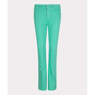 ESQUALO SP23.12017 Trousers flair colored jade