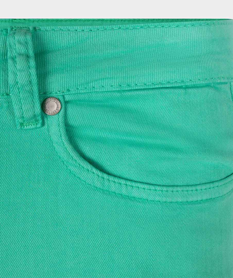 ESQUALO SP23.12017 Trousers flair colored jade