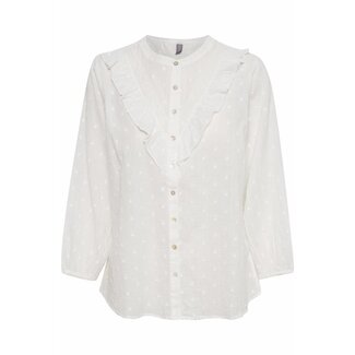 CULTURE 50108949 Tadea shirt spring gardenia