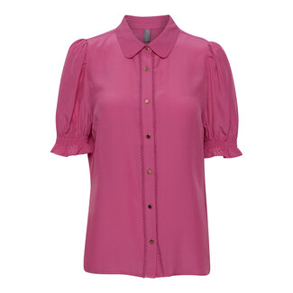 CULTURE 50107554 Asmine ss shirt fuchsia pink