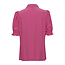 CULTURE 50107554 Asmine ss shirt fuchsia pink