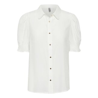 CULTURE 50107554 Asmine ss shirt spring gardenia