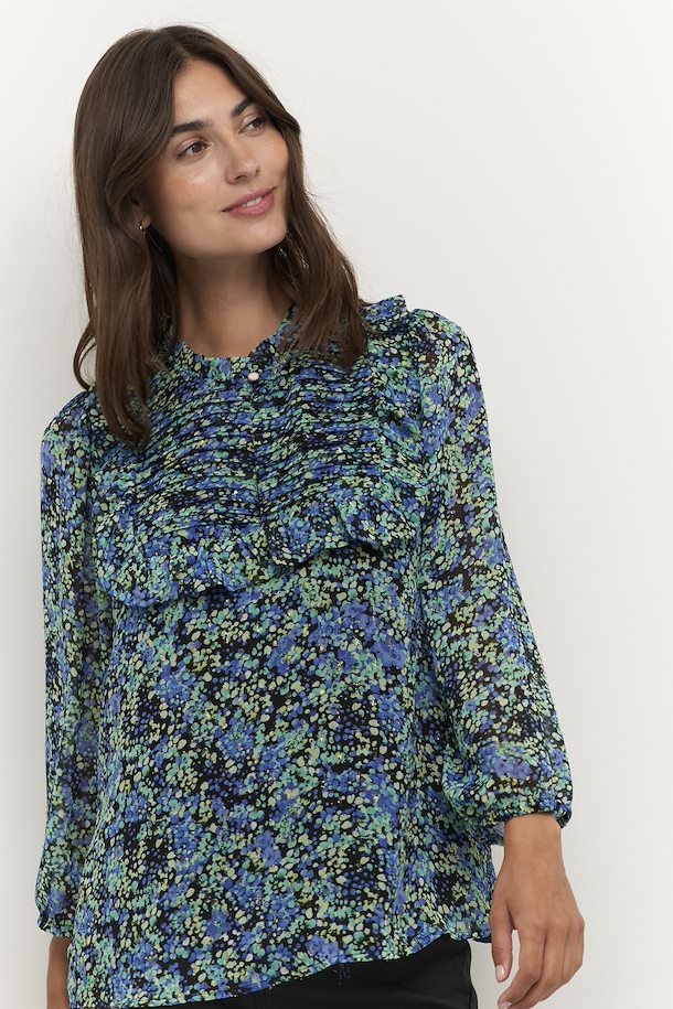 CULTURE 50109458 Cinna blouse dazzling blue