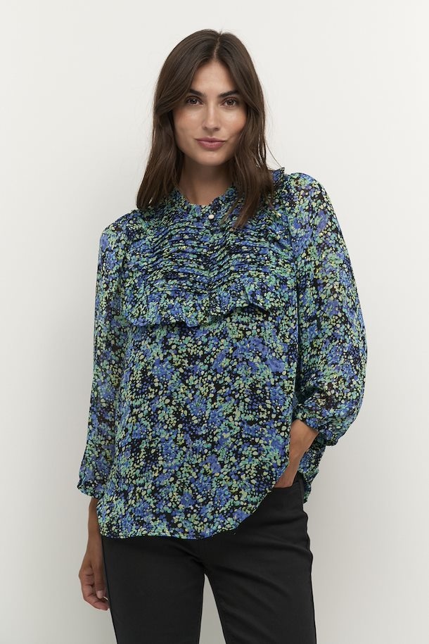 CULTURE 50109458 Cinna blouse dazzling blue