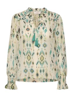 CREAM 10611172 Cresra blouse perfectly pale eth
