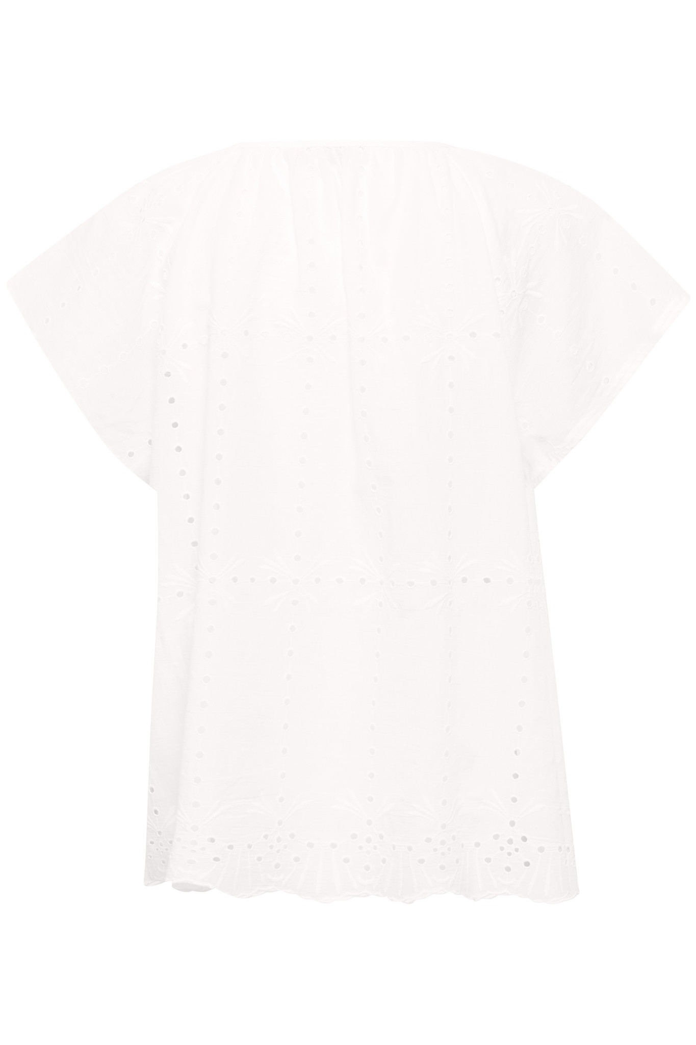 CREAM 10611190 Crmoccamia top snow white