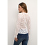 CREAM 10607994 Crtiley lace blouse snow white