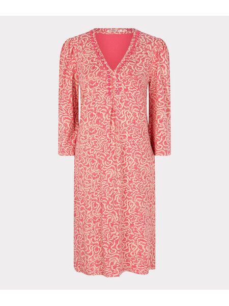 ESQUALO HS23.30211 Dress beads vibrant vacay print