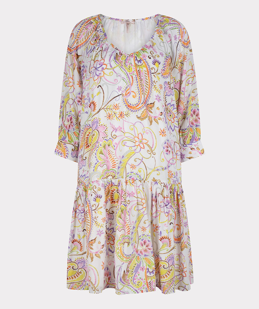 ESQUALO HS23.16210 Dress raglan beloved flower print print