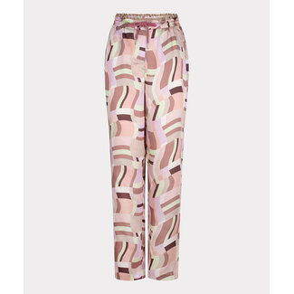 ESQUALO HS23.14214 Trousers geometric print print