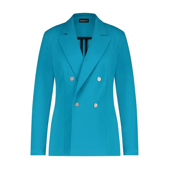 BR&DY OLIVE BLAZER J0001 AQUA