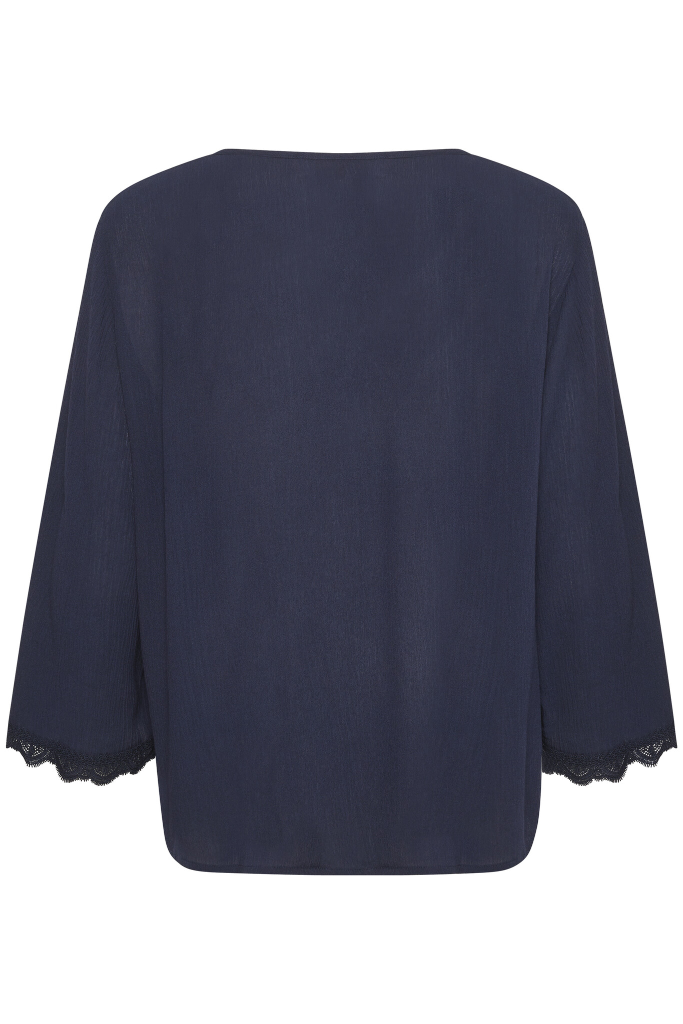 CREAM 10611713 Crbea 3/4 sleeve blouse total eclipse