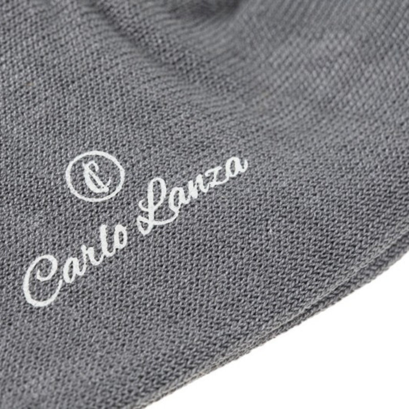 CARLO LANZA Grijze katoenen herensokken | Just Married