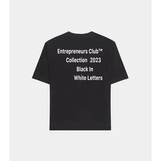 ENTREPRENEURS CLUB Entrepreneurs Club Oversized Black T-shirt