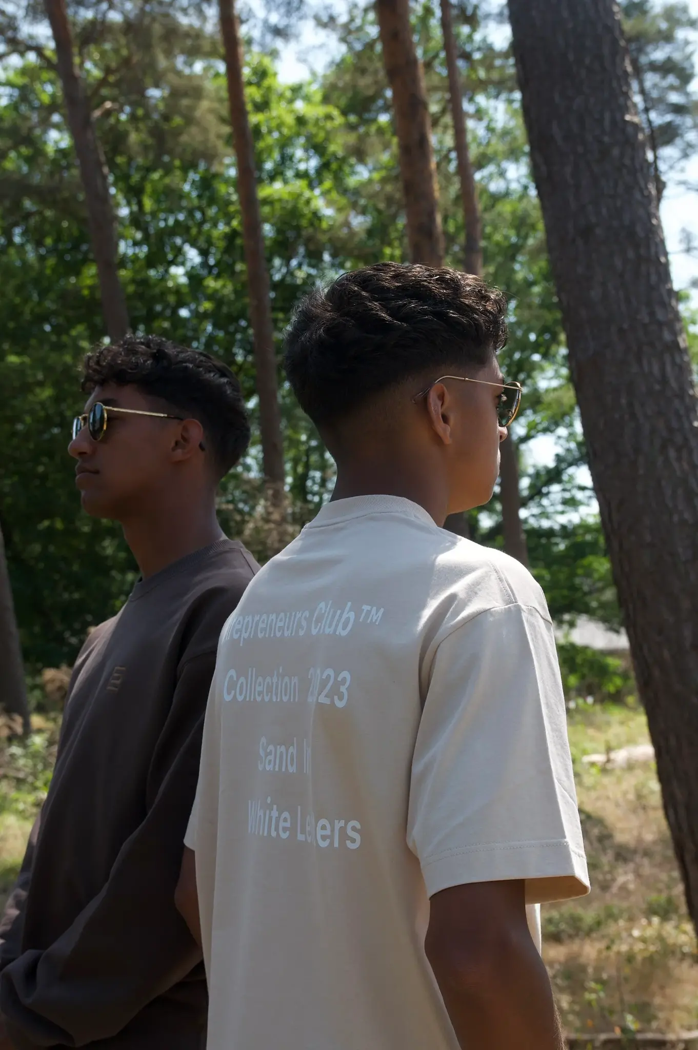 Entrepreneurs Club Oversized Sand T-shirt