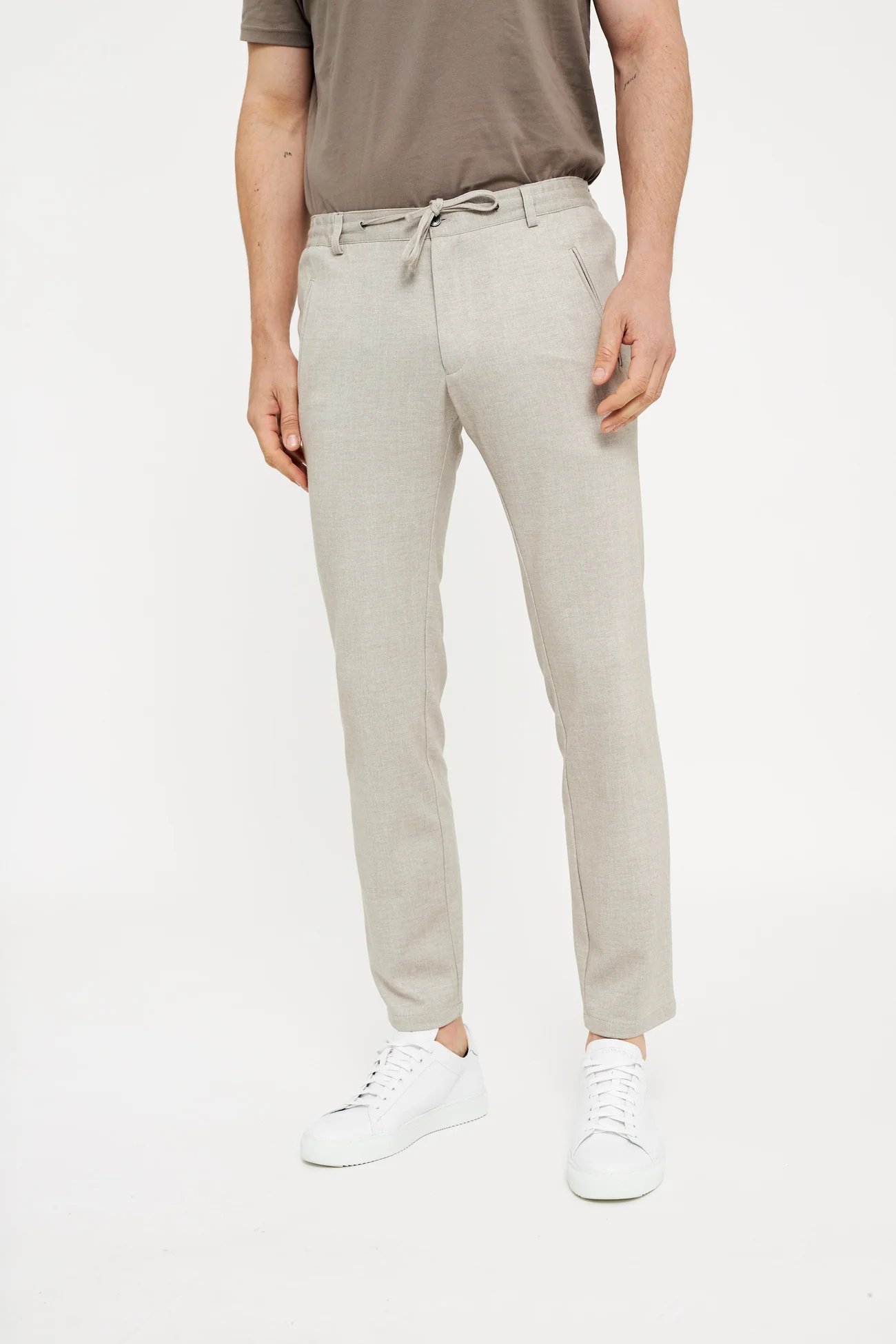 ZUITABLE JERSEY JOGPANTS DISPARTAKUS 221605-220 BEIGE