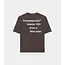 ENTREPRENEURS CLUB Entrepreneurs Club Oversized Brown T-shirt