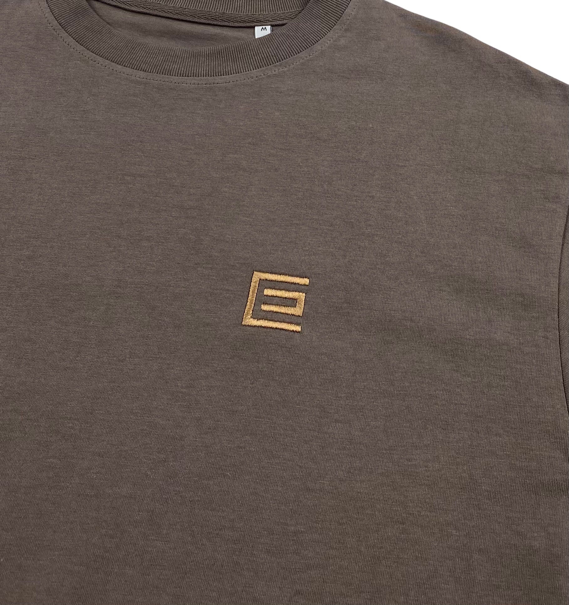 Entrepreneurs Club Oversized Brown T-shirt