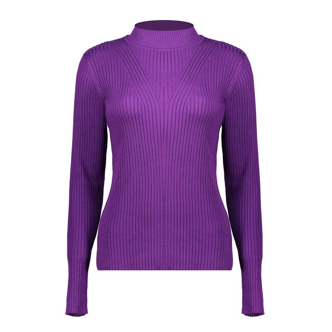 GEISHA 34588-14 Pullover basic v purple