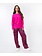 ESQUALO F23.07540 SWEATER BATWING BUTTONED CUFF FUCHSIA 560