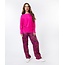 ESQUALO F23.07540 SWEATER BATWING BUTTONED CUFF FUCHSIA 560