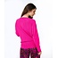 ESQUALO F23.07540 SWEATER BATWING BUTTONED CUFF FUCHSIA 560