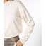 ESQUALO F23.07535 SWEATER BASIC BUTTON SLVE CUFF LIGHT SAND