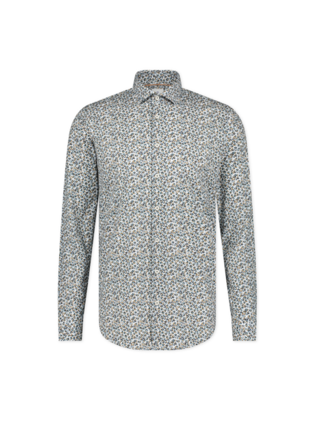 BLUE INDUSTRY 3101.32 Blue industry shirt ppd green