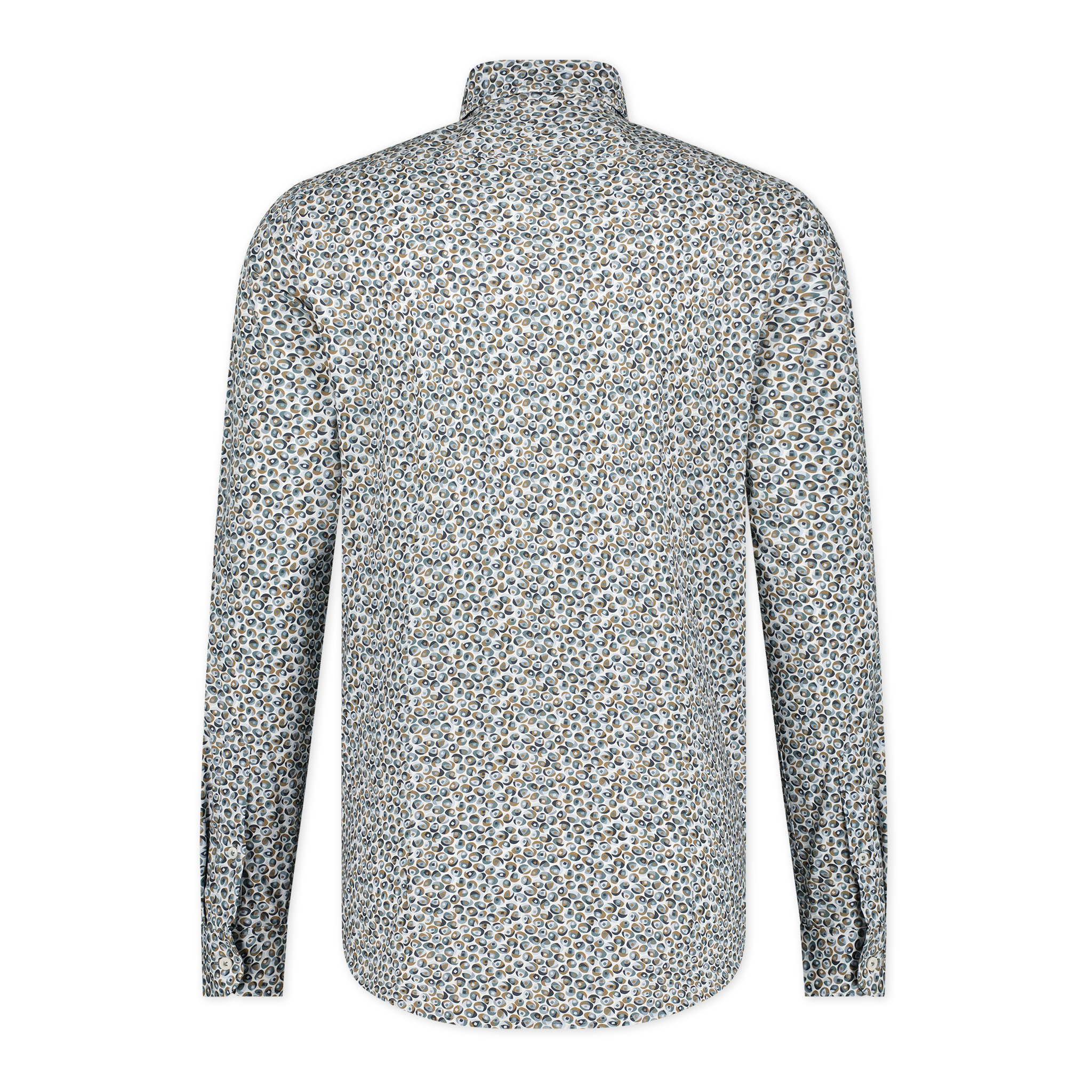 BLUE INDUSTRY 3101.32 Blue industry shirt ppd green