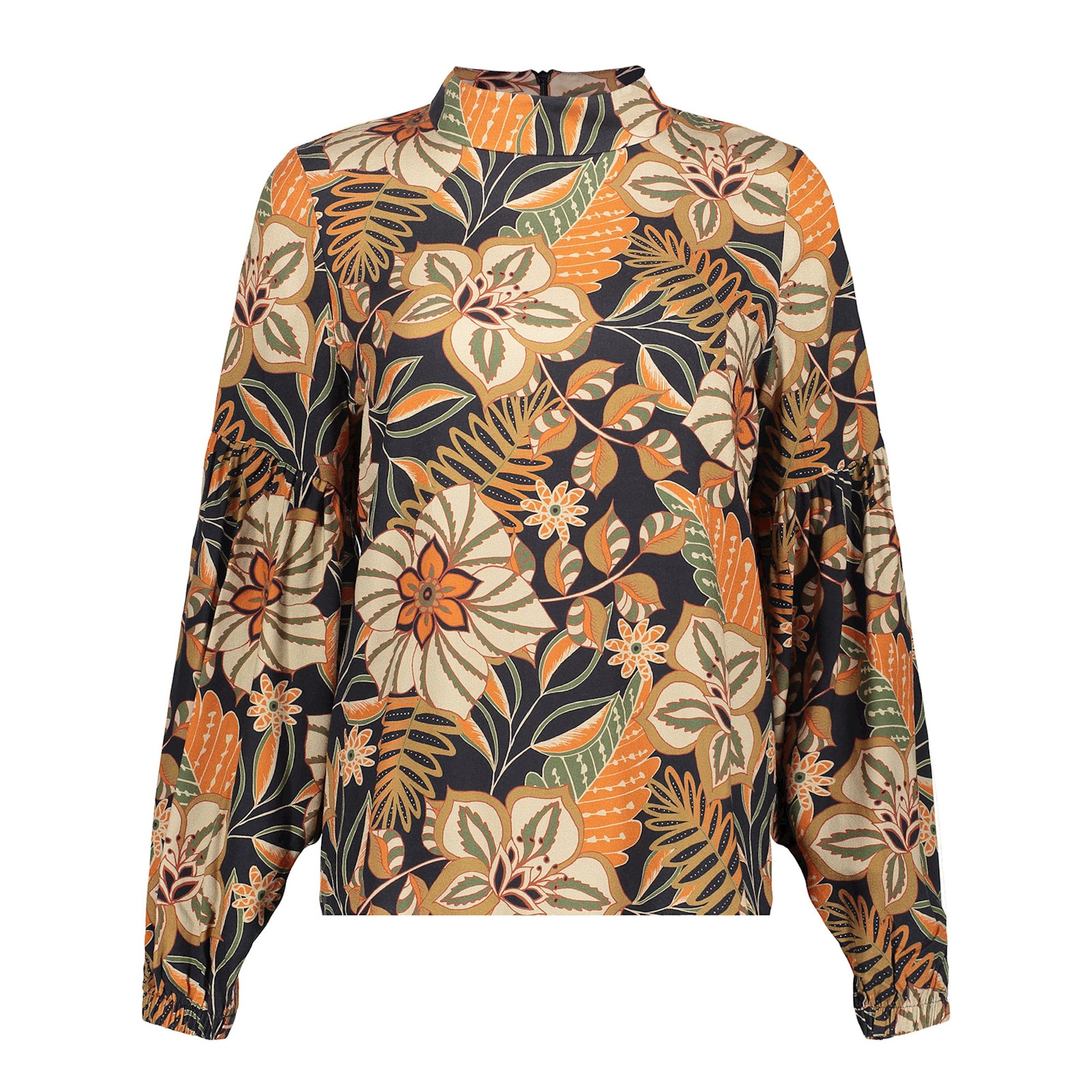 GEISHA 33662-20 Top black/green/orange combi