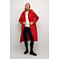 CREAM 10611583 Crgaiagro long jacket ribbon red