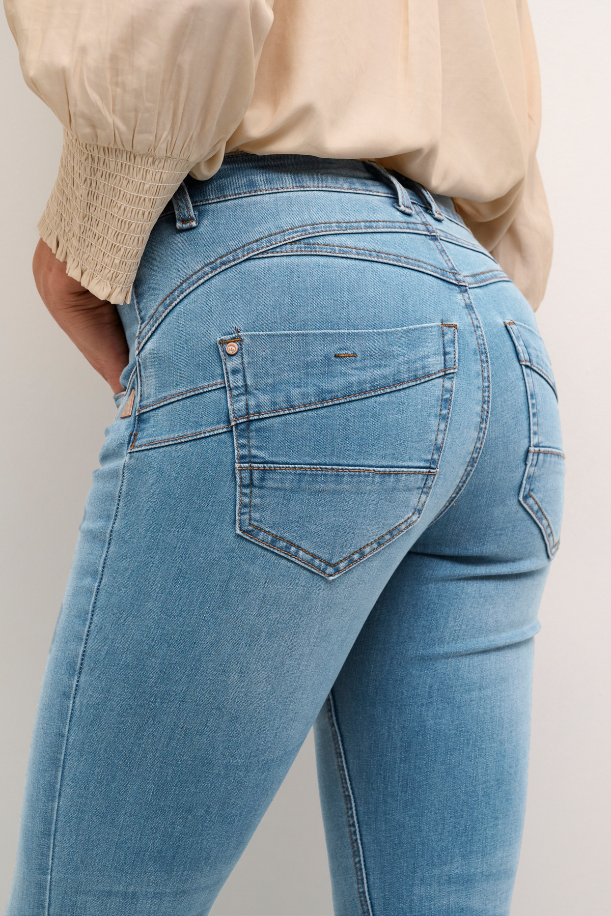 CREAM 10650697  Cramalie bootcut jeans shape fit austin ligh