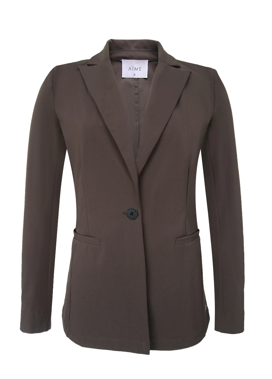 AIME AT82.05475.810 Roxy blazer espresso brown